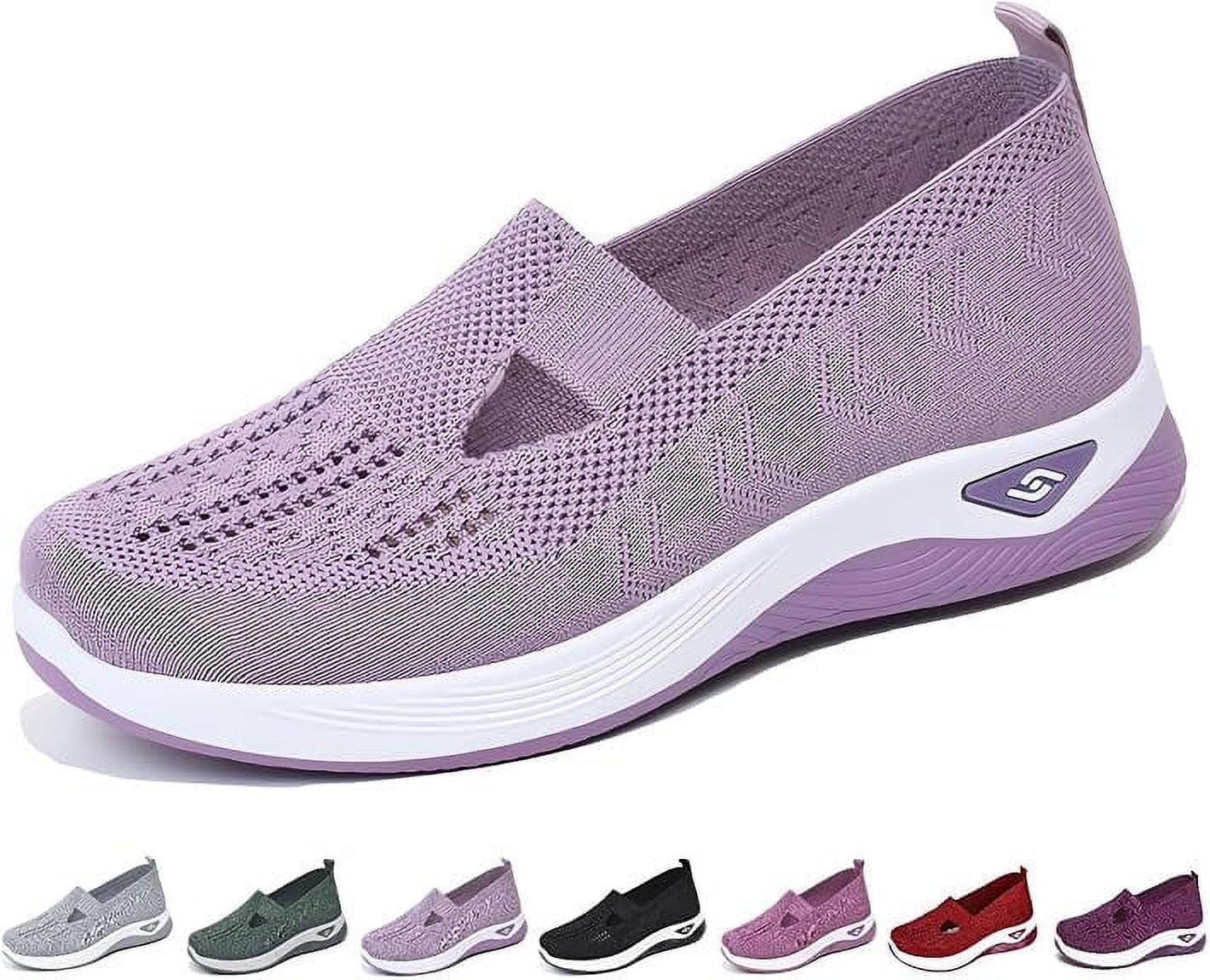 CMF Women Orthopedic Shoes Vintage Breathable Anti-slip Casual Diabetic Shoes