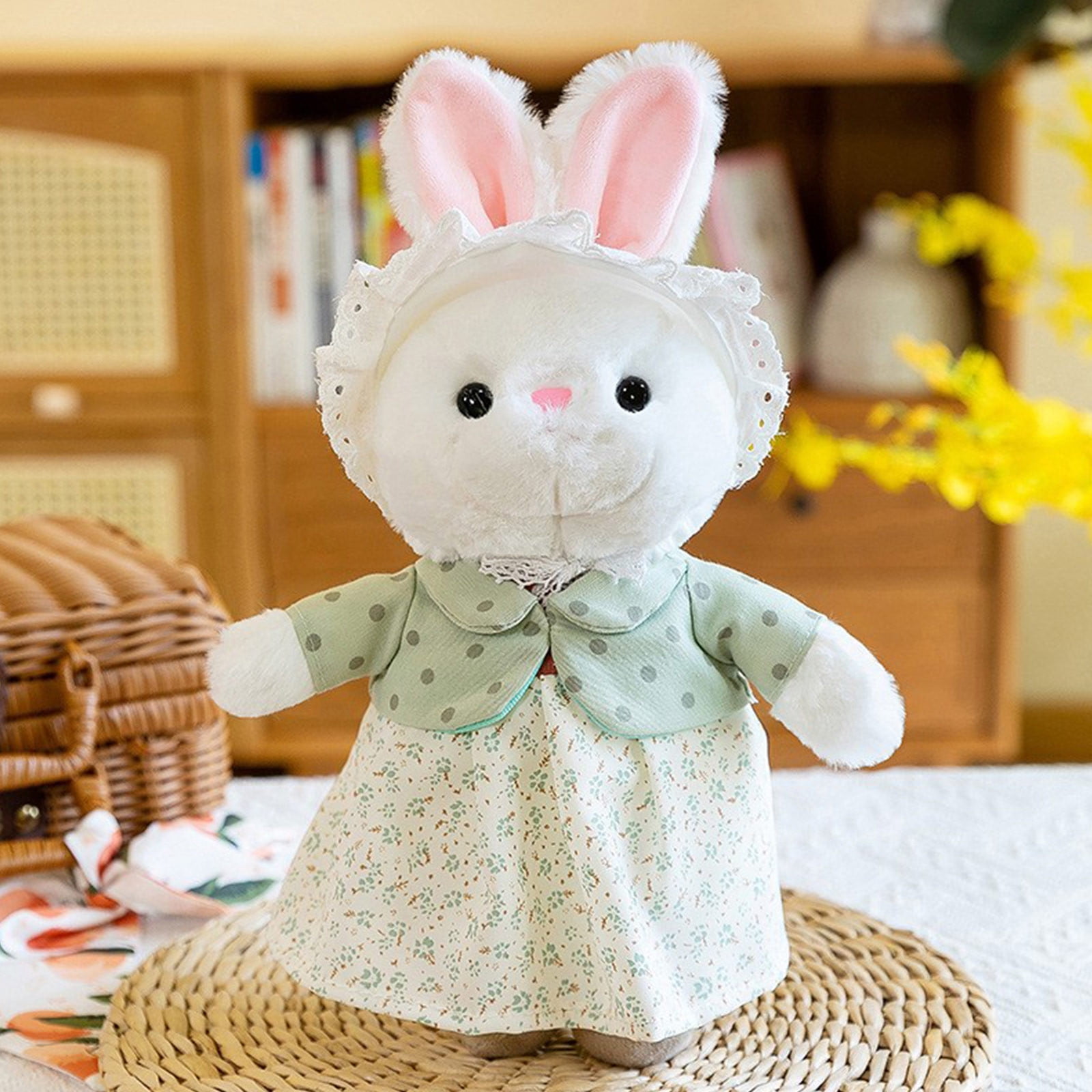 Cyinyin 11 INCH Rabbit Plush Toys Cute Couple Dressing Bunny Soft Toys ...