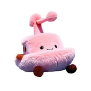 Cyinyin 13.8 INCH Lovely Warship Plush Dolls, Soft and Cuddly Pink Warcraft Stuffed Toys, Charming Decor for Home and Office, Funny Ornaments for Desktop, Bookshelf and Dresser