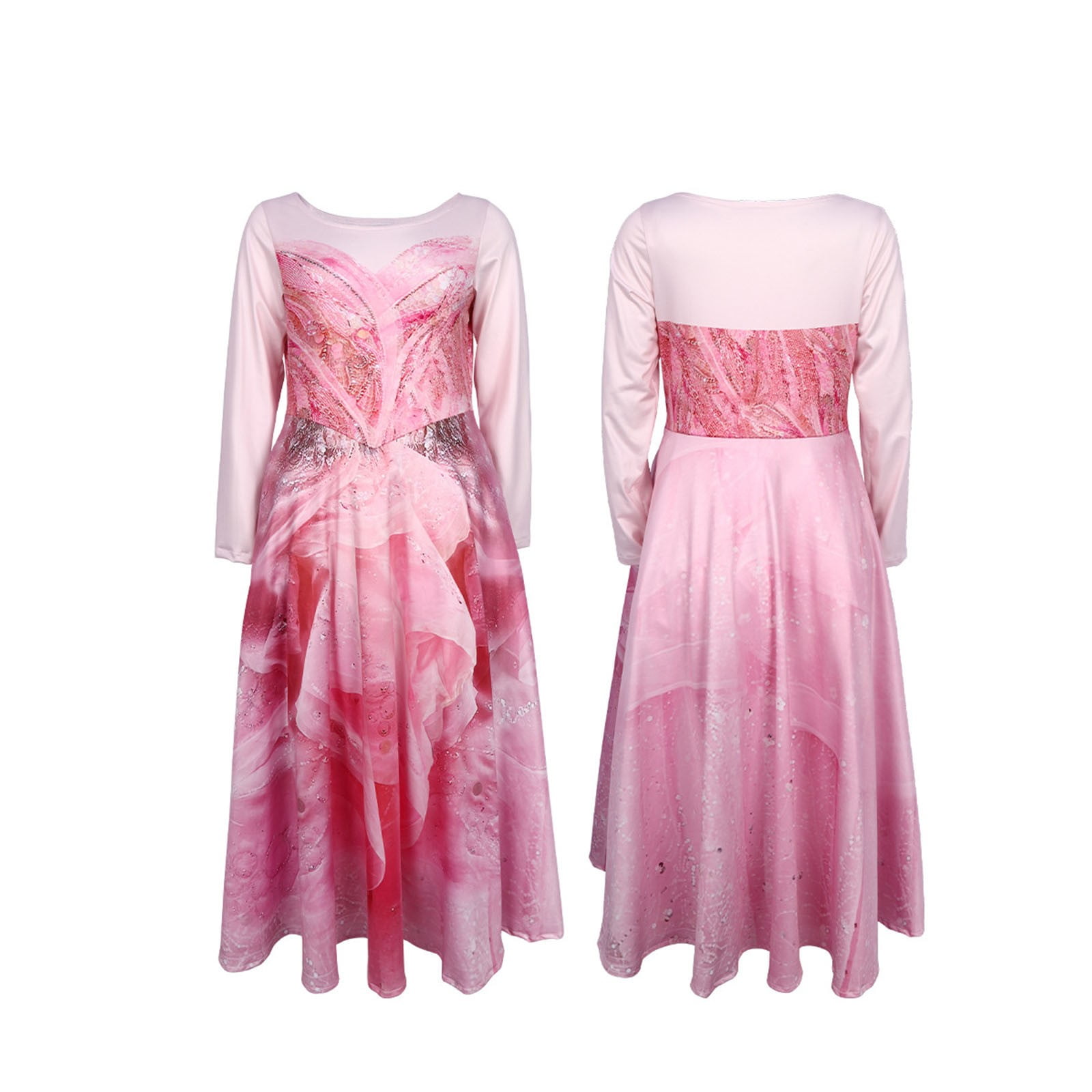 Cyinyin Cosplay Elphaba And Glinda Halloween Costumes Wicked Dress up, Elphaba And Glinda
