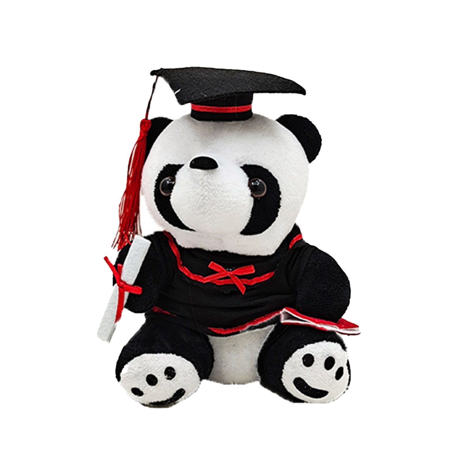 Cyinyin Graduation Panda Plush Toys with Black Cap, Graduation Gift ...