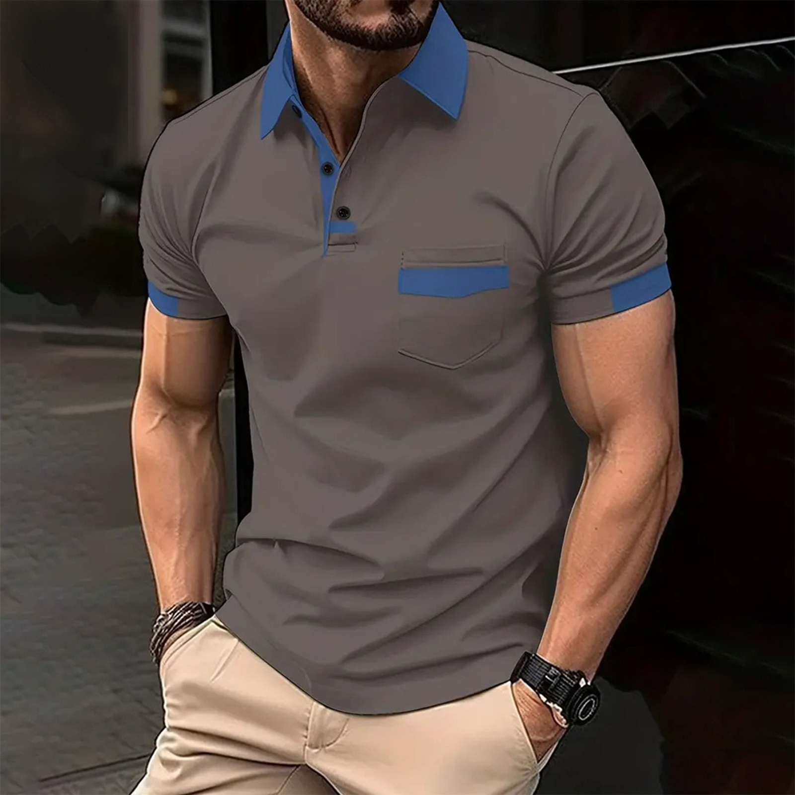 Golf shirts with pockets 2025