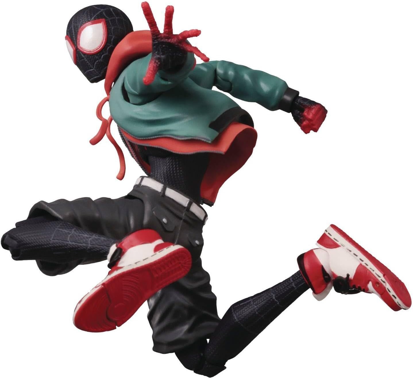Cyinyin Spider Superhero Action Figure , Into The Spider-Verse Miles Morales Sentinel Sv-Action Figure Exclusive Super Heroes, Moveable Pvc Figure Collectible Model Figurine Statue Super Heroes