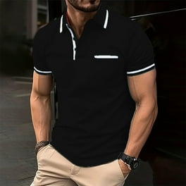 Iceglad Golf Shirts for Men Short Sleeve Dry Fit Print Performance Moisture Wicking Polo Shirt Walmart