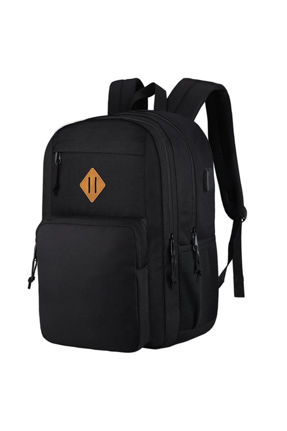 Business backpacks for men and women 18in\17in Waterproof Large capacity Casual and fashionable Student school bag for work Campus Outdoor travel Computer bags black
