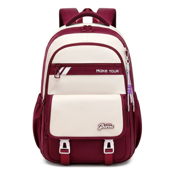 Cyipana waterproof backpack for women 46cm Large capacity Lightweight Student school bag Casual fashionable Outdoor Sports Travel bag