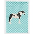 thumbnail image 1 of Cyldesdale Horse Blue Check Flag Canvas House, 1 of 1