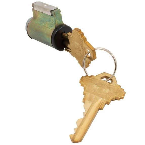 Cylinder Assembly for Traditional Levers, SC Keyway, Matte Black by Stone Harbor Hardware