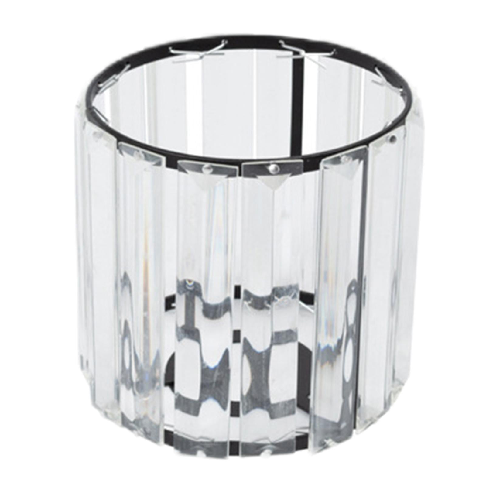 Cylinder Crystal Lamp Shade Chandelier Lampshade Wall Lamp