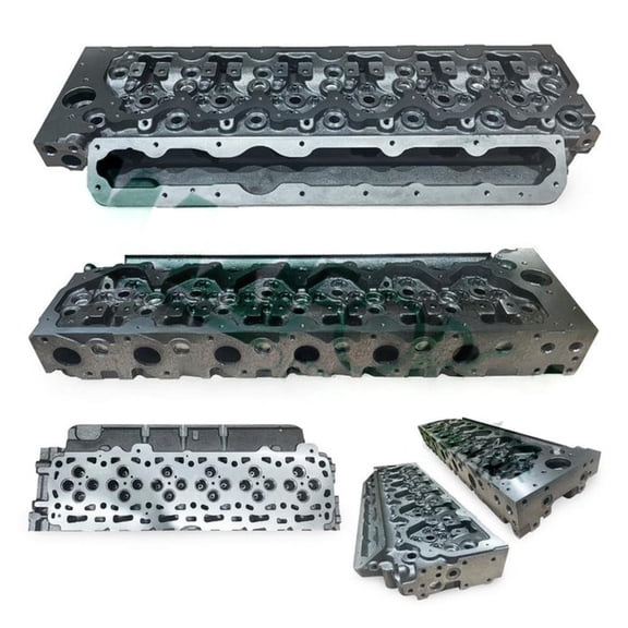 Cylinder Head Bare 4V Common Rail Compatible with Manitou MLT 1440 Telehandler 2010-2015 Perkins 1106D Diesel 4181V022 4181V058