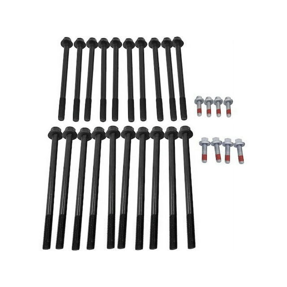 Cylinder Head Bolt - Compatible with 1994 - 2001 Dodge Ram 1500 3.9L V6 1995 1996 1997 1998 1999 2000