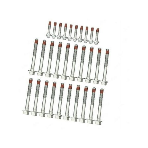 Cylinder Head Bolt - Compatible with 2005 - 2006 Chevy Trailblazer EXT 5.3L V8