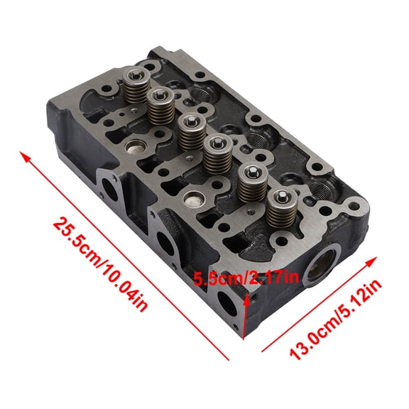 Cylinder Head Complete Assy With Gasket Kit For Kubota D722 Excavator/Lawn Tractor