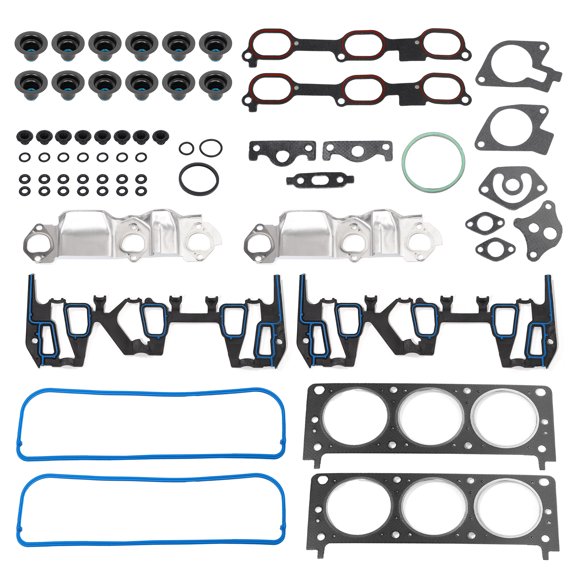 Cylinder Head Gasket Set for Chevy for Buick Rubber Stainless Steel