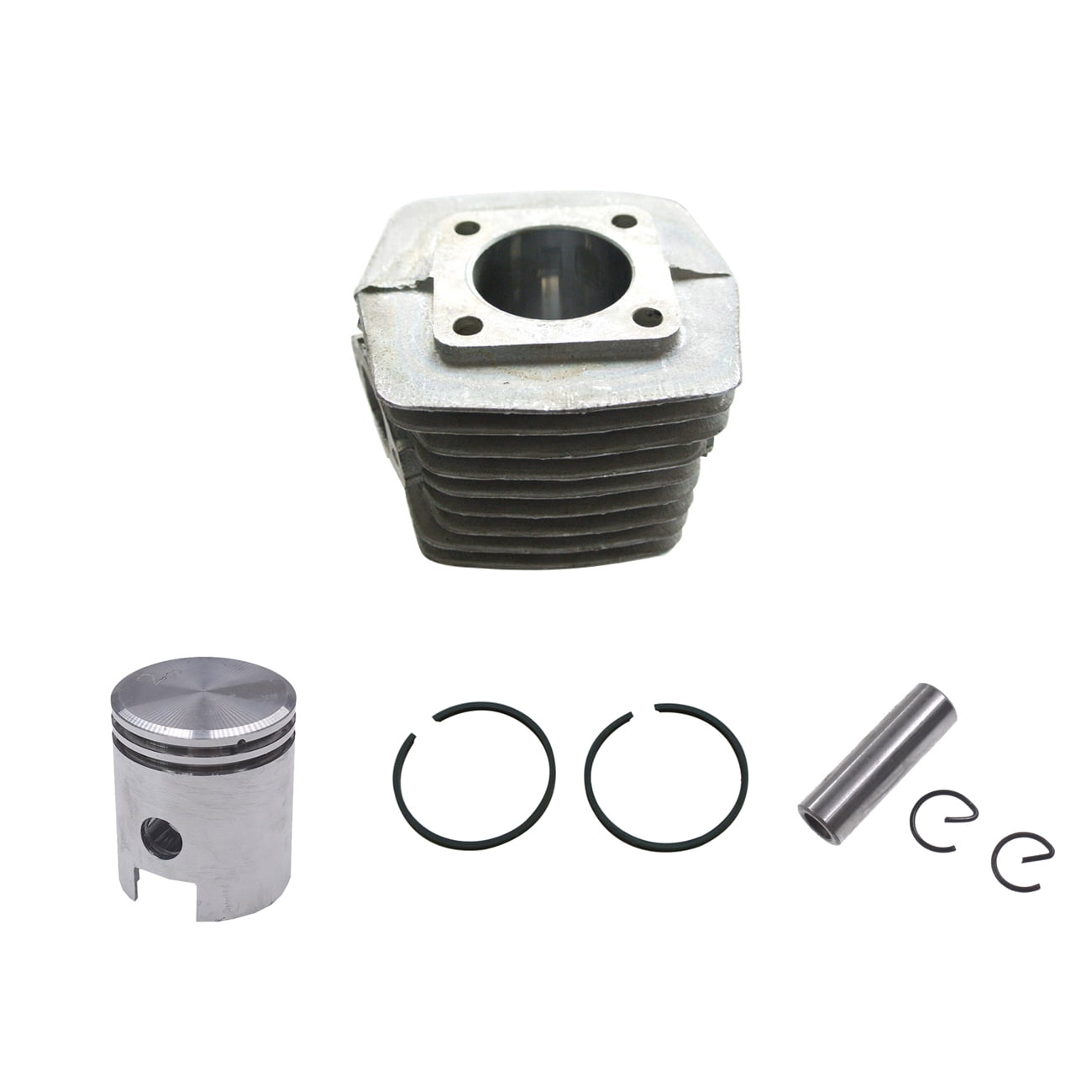 Cylinder Head Piston Kit For Regular 49cc 50cc Motorized Bike High Quality New