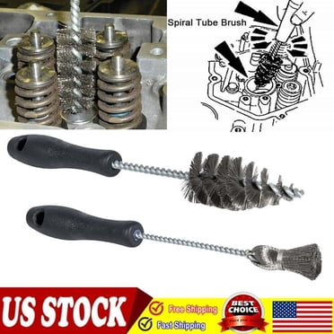Premium Stainless Steel Diesel Injector Seat & Bore Cleaning Brush Kit (8090S)