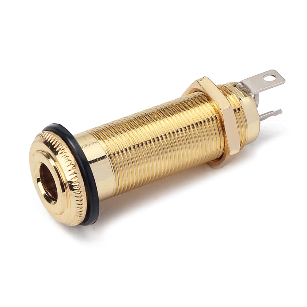 Cylinder Jack Guitar Endpin Electric Guitr Bass Guitars Output Jacks