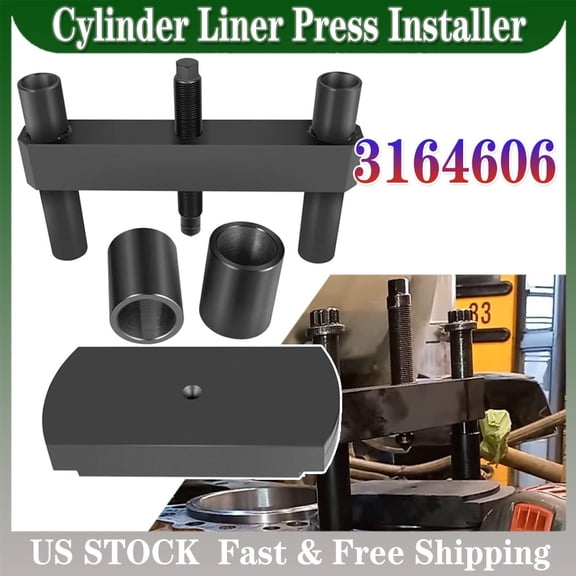 Cylinder Liner Press Installer Tool 3164606 for Cummins ISX X15 Engines