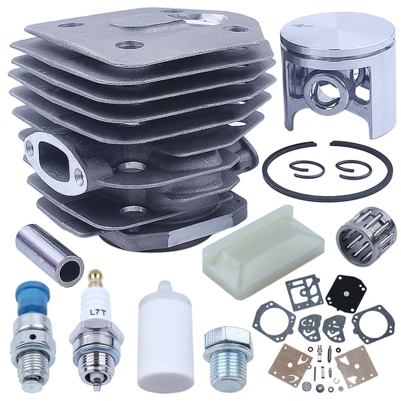 Cylinder Piston Carb Repair Kit for Husqvarna 254 154 XP 254XP Chainsaw Part 45mm