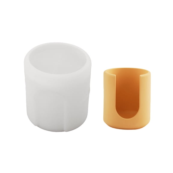 Cylinder Resin Molds for Epoxy Resin, Holder Tealight Holder Essential Oils Diffuser Melt Warmer