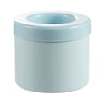 thumbnail image 1 of Cylinder Silicone Ice Maker Cup with Easy Release Tray Portable Ice Bucket Mold for Coffee Drinks Cocktails Freezer Home Travel Use, 1 of 7