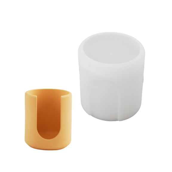 Cylinder Silicone Molds Silicone Holder Molds for Epoxy Resin, Essential Oil Diffuser, Hydroponic Plant Holder