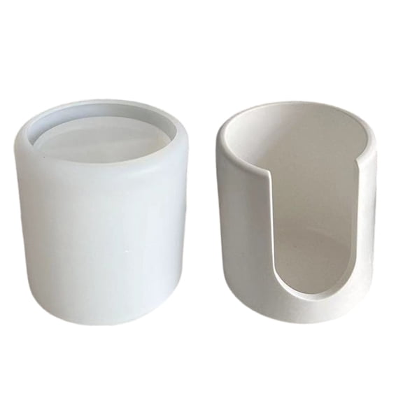 Cylinder Silicone Molds for Epoxy Resin, Tealight Holder, Candle Melt Warmer