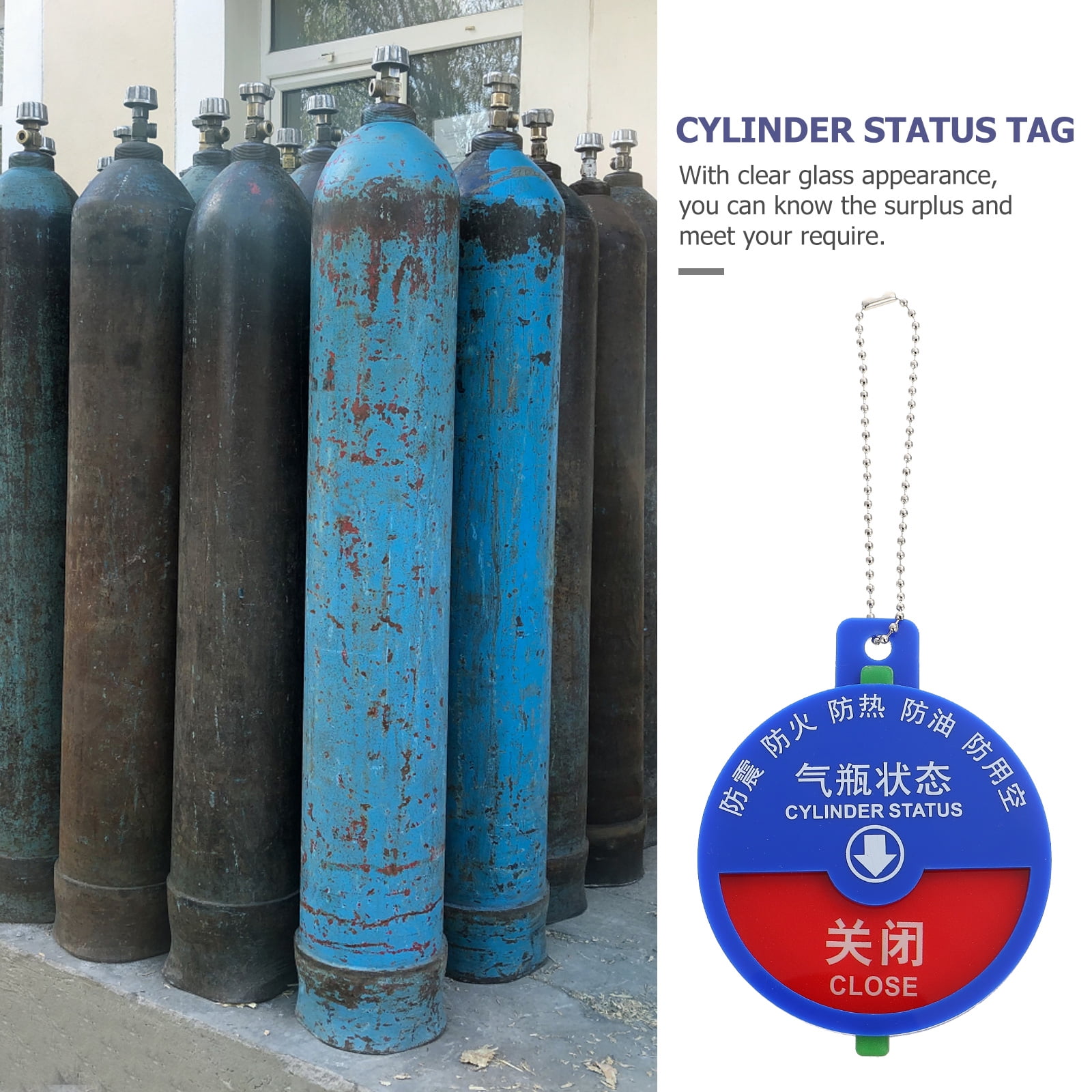 Cylinder Status Tag Hospital Oxygen Cylinder Status Identification ...