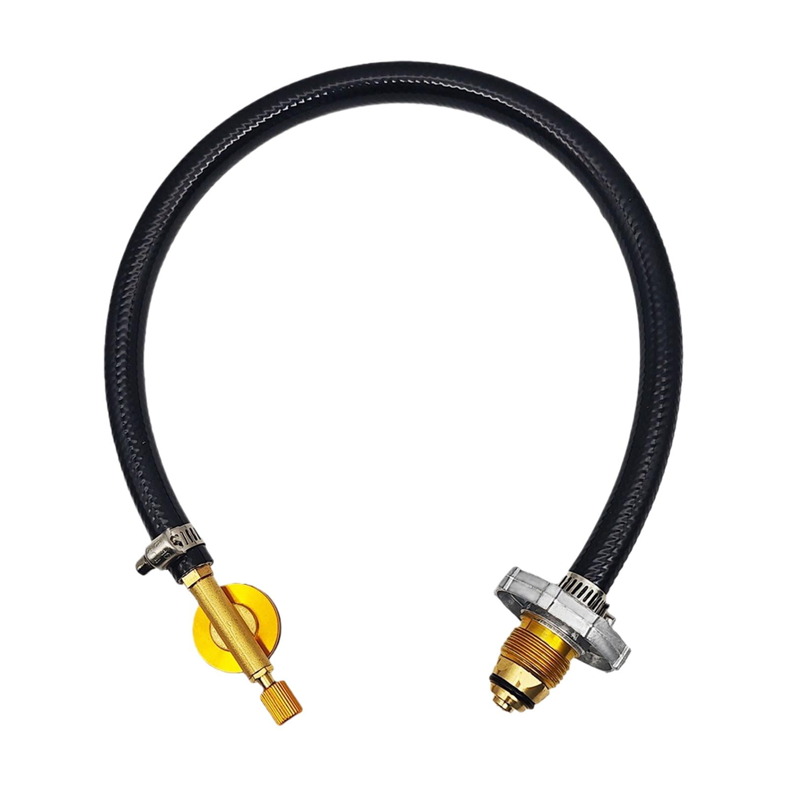 Cylinder Tank Refill Adapter Flat Gas Tank Coupler for Cooking Camping