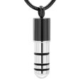 thumbnail image 1 of Cylinder Urn Necklace for Ashes Urn Cremation Jewelry for Ashes Cylinder Pendant Necklaces for Ashes, 1 of 6