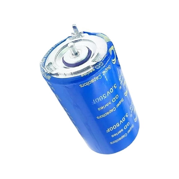 Cylindrical 500F Energy Storage Capacitor For Vehicle Systems And Battery