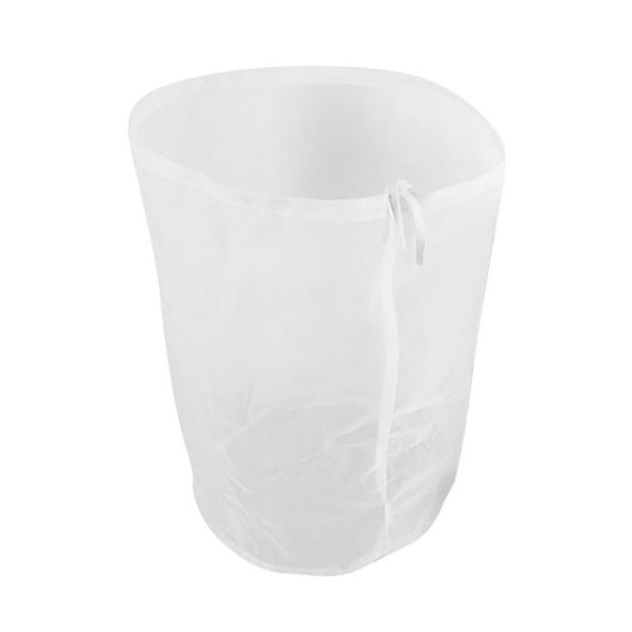 Cylindrical Cotton Gauze Bag Soy Milk Filter Bag Eguiwyn Brew Bags Reusable Drawstring Straining Brew in A Bag for Home Brewing/Fruit Cider/ Grape Press/Nut Juice Filter Bag