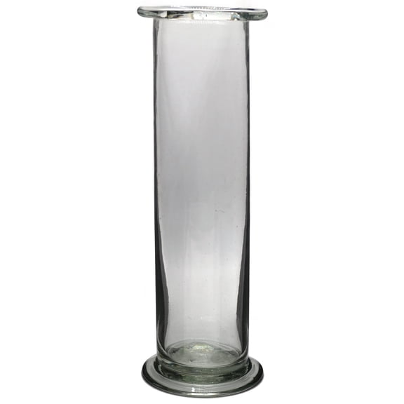 Cylindrical Gas Jar - Soda Glass - 11.9" x 3"