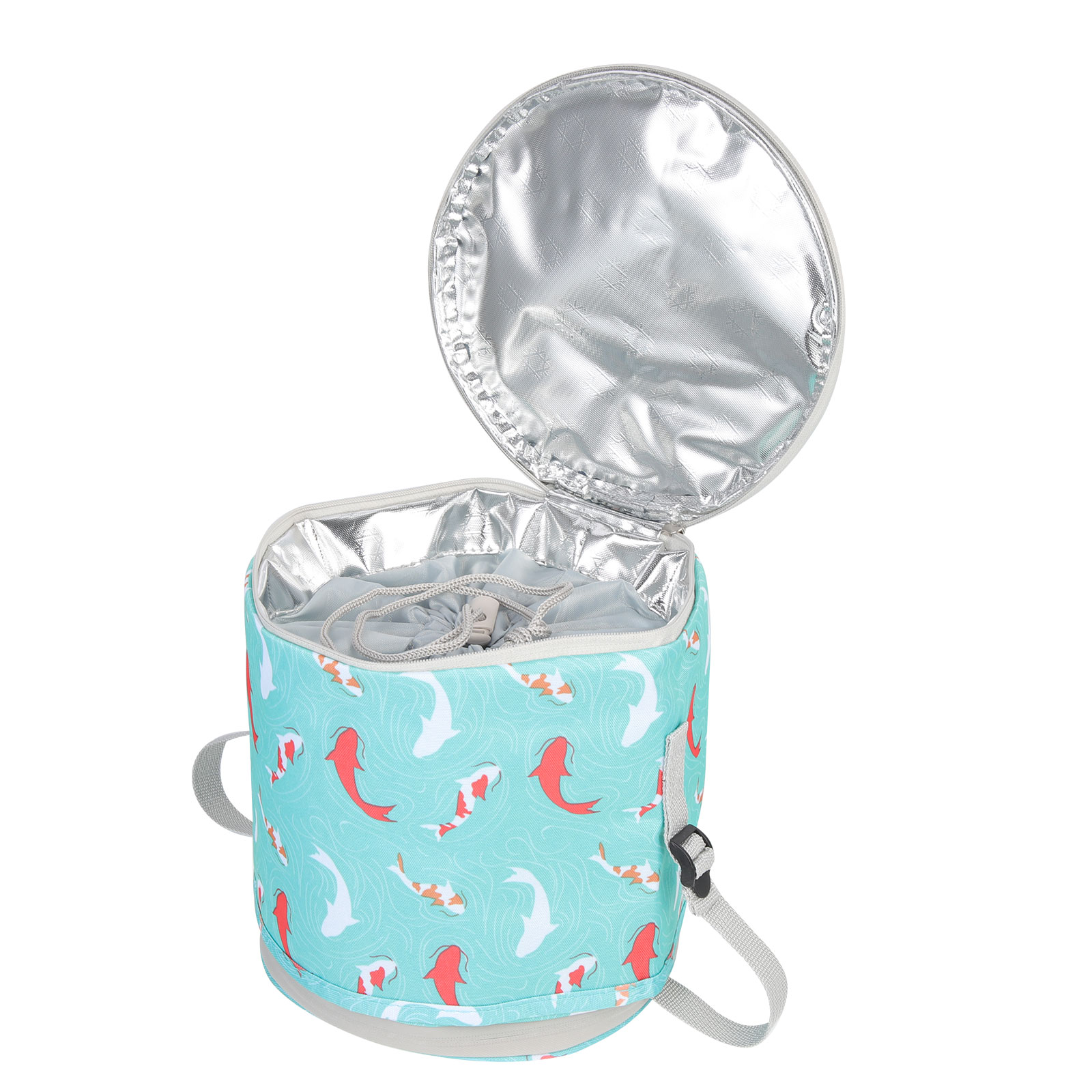 Cylindrical Insulation Bag Insulated Lunch Water Resistant Tote Bento