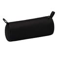 thumbnail image 1 of Cylindrical Pencil Case,Large Capacity Zipper Canvas Stationery Pouch,Spacious Storage Bag for Daily Desk Organizer,Travel Carry,Black, 1 of 7