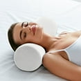thumbnail image 1 of Cylindrical Pillow Long Roll Pillow for Back Support - Lumbar Pillow for Sofa Couch Cushion - Neck Roll Pillow for Sleeping - Bed Pillow for Legs - Office Chair Support Cushion - 15x50cm Single Pack, 1 of 5