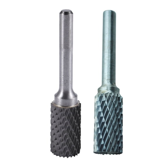 Cylindrical Rotary Burr 12mm Diameter & 14mm x 25mm Double Cut Cylindrical Rotary File Bit