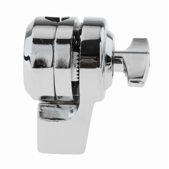 Cymbal Bracket Connector Drum Kit Accessory Live Performance Height and Angle Adjustment Installation Simplification,1 * Hanging Cymbal Bracket Connect,Silver
