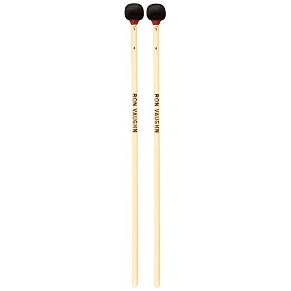 Cymbal mallets, 14" Rattan shafts, color band Copp