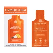 Cymbiotika Liposomal Vitamin C, 12 Liquid Packets with Collagen and Immune Health Support