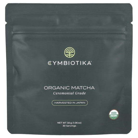 Cymbiotika Organic Matcha, 1.06 oz (30 g)