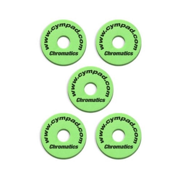 Cympad CS15/5-G Chromatics Cymbal Set 40/15mm, Green