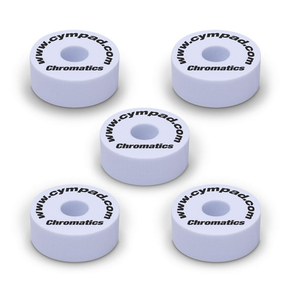 Cympad White Foam Cymbal Washers for Cymbal Stands – CS15/5-W Sound Control Pads