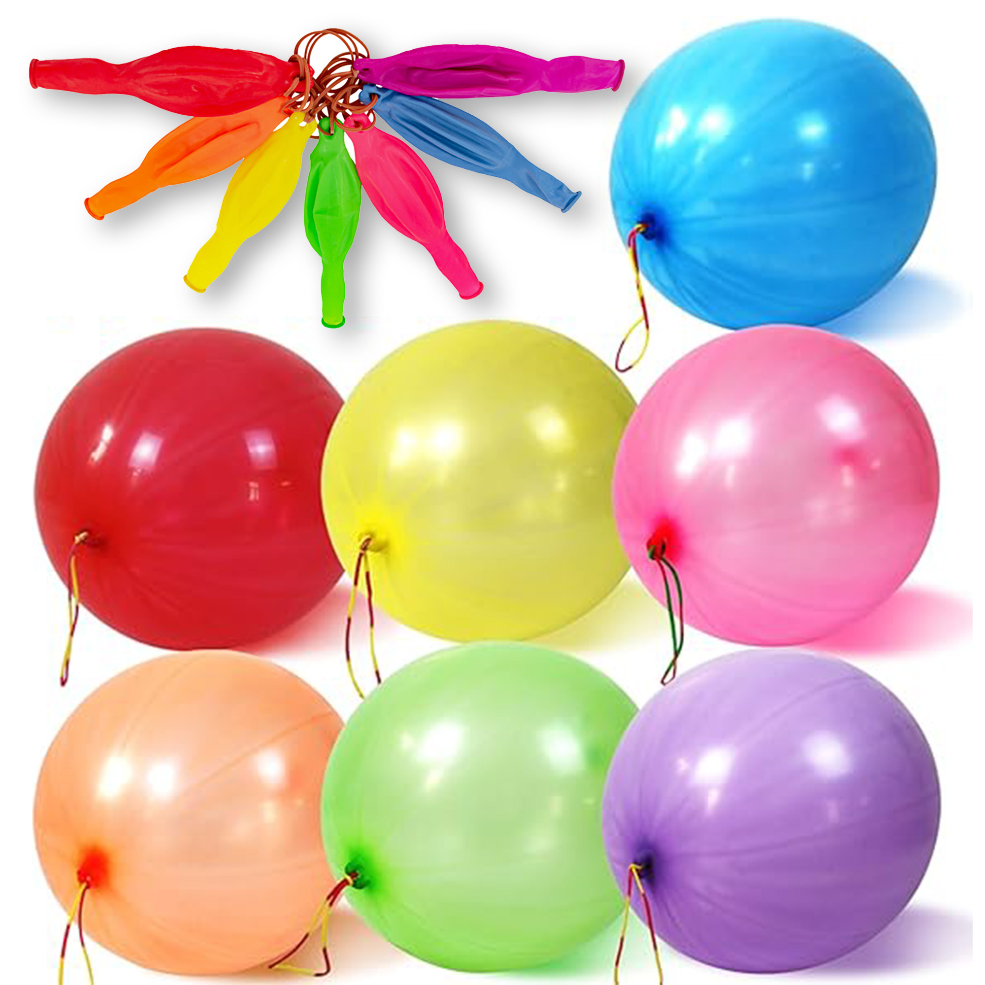JaRu Punch Balloons, 8pk