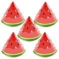 thumbnail image 1 of Cymylar Watermelon Party Decoration Foil Balloon, Summer Party Birthday Decoration Red(5pcs), 1 of 7