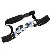 CynaSports Bicep Isolator Arm Blaster Weight Lifting Bomber Curl Triceps Gym Workout-Heavy Duty-Adjustable-Muscles Exercise- Camo Flag