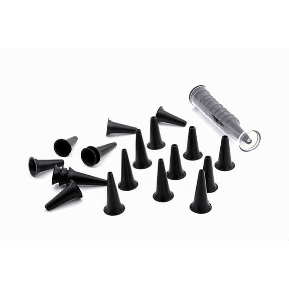 Cynamed Otoscope Cover, Universal Otoscope Specula Tips for All Cynamed Otoscopes, Plastic Speculum Disposable, Pack of 50 2.5/3.5 mm