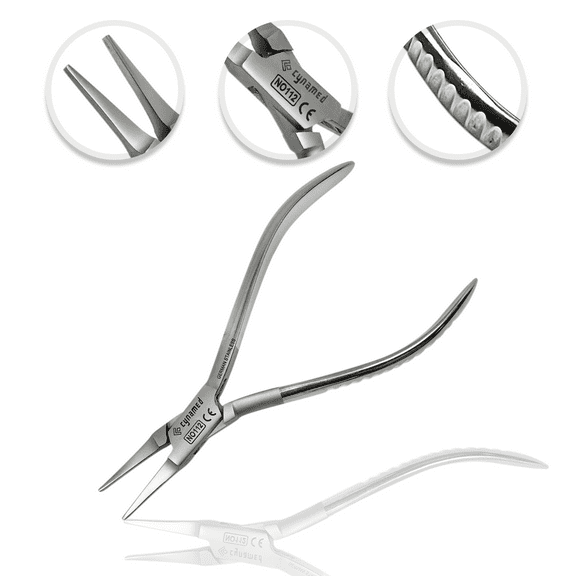 Cynamed Premium Nose Pad Adjusting Optical Pliers - Optician Eyeglass Hand Tools