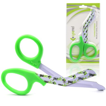 Cynamed Trauma Shears - Bandage Scissors with Blunt Tip and Serrated Blade