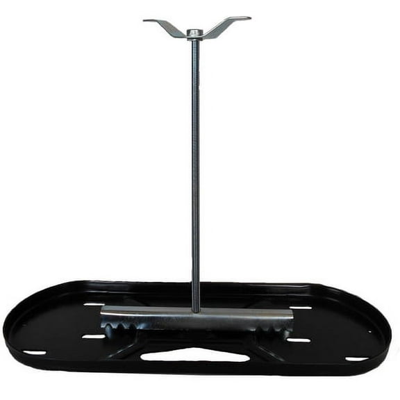 Cynder 20 lb Double Bottle Rack Propane Tank Cylinder Kit w/ Black 00661 Tray